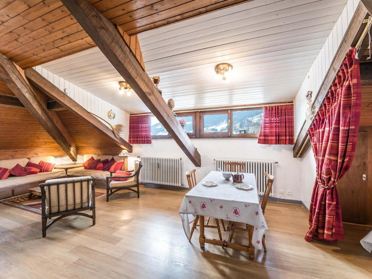 Studio Charmant Au Coeur De Megeve - Ideal Pour 3 Personnes - Television - Animaux Bienvenus - Fr-1-453-103 Megève Exterior foto